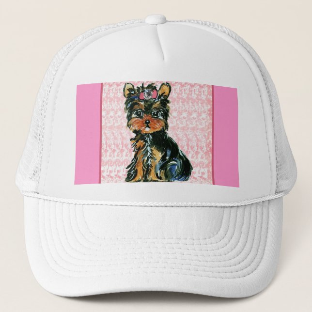 Yorkie Poo Truckerkeps (Framsida)