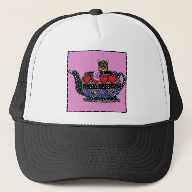 Yorkie Poo Truckerkeps (Framsida)