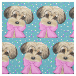 Yorkie poo tyg