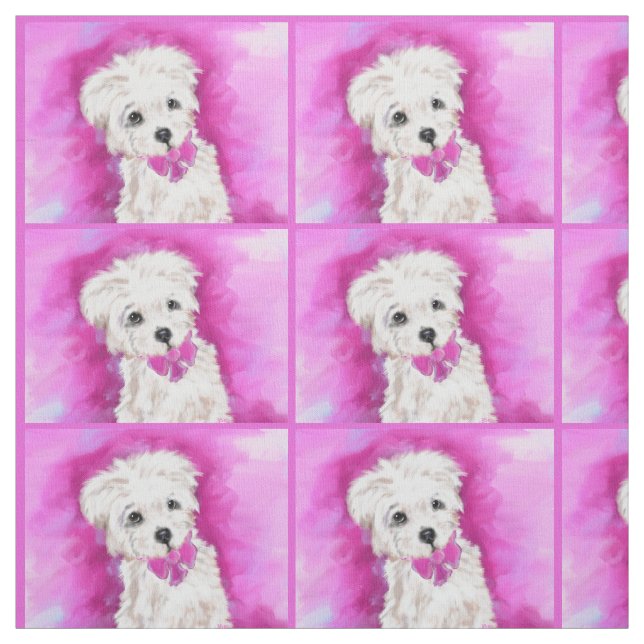 Yorkie Poo Tyg (Provkarta)
