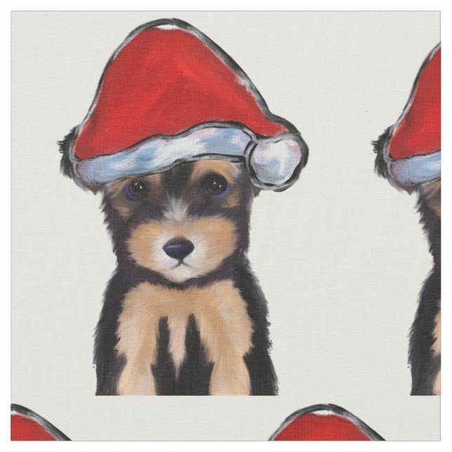 Yorkie Poo Tyg (Närbild)