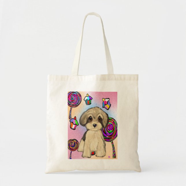 Yorkie Poo Tygkasse (Framsidan)