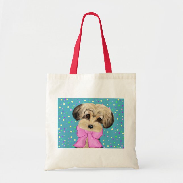 Yorkie Poo Tygkasse (Framsidan)