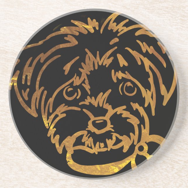 Yorkie Poo Underlägg (Framsidan)