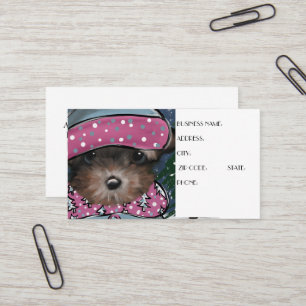 Yorkie Poo Visitkort