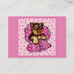 Yorkie Poo Visitkort