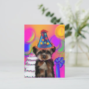 YORKIE POO VYKORT