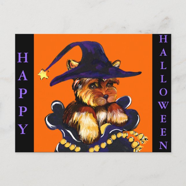 YORKIE POO VYKORT (Framsida)