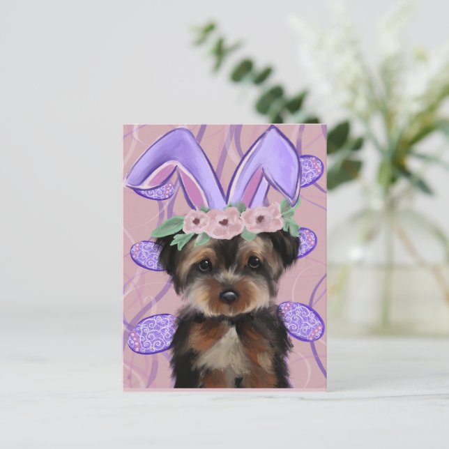  Yorkie Poo    Vykort (Stående Fram)