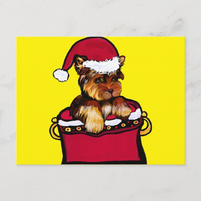 YORKIE POO VYKORT (Framsida)