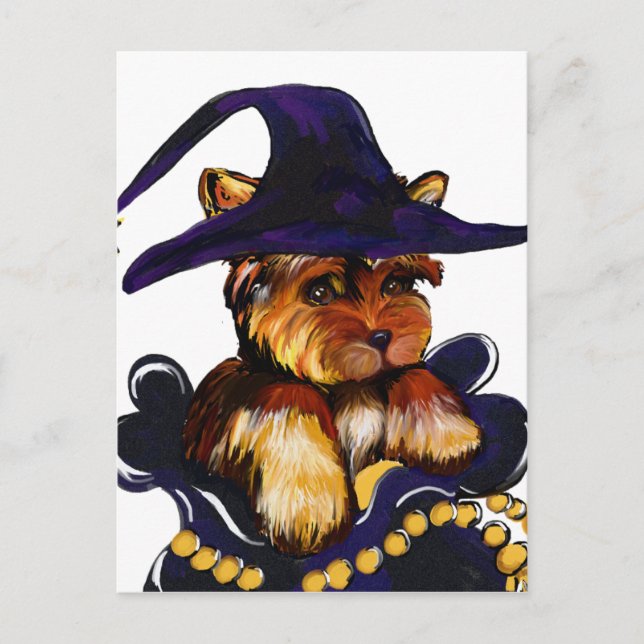 YORKIE POO VYKORT (Framsida)
