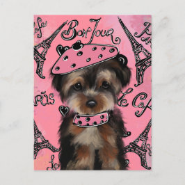 YORKIE POO VYKORT