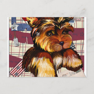 YORKIE POO VYKORT