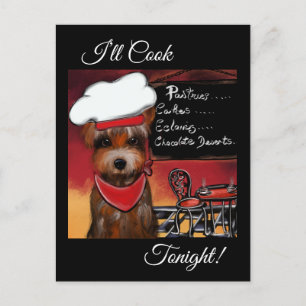 YORKIE POO VYKORT