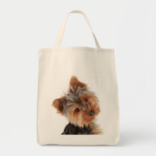 Yorkie Puppy Hund Gift Cute Yorkshire Terrier Tygkasse