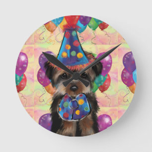 YORKIE RUND KLOCKA