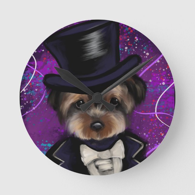 YORKIE RUND KLOCKA (Framsida)