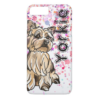 Yorkie solSparkles (tillfoga ditt husdjur namn),