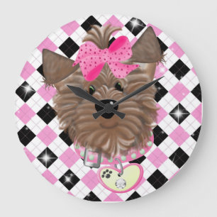 Yorkie (stor) klocka