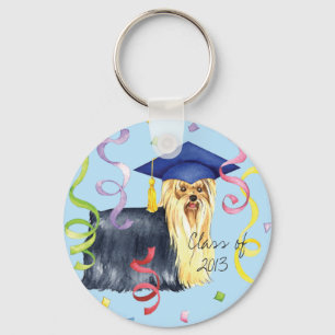 Yorkie Student Nyckelring