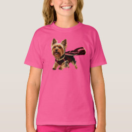 Yorkie Superassistance Barn T-Shirt