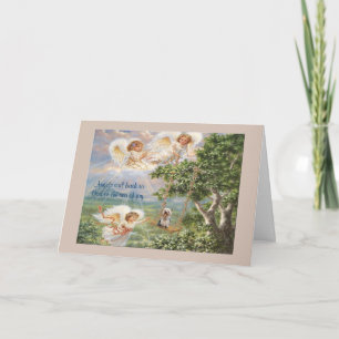Yorkie Sympathy Card Kort