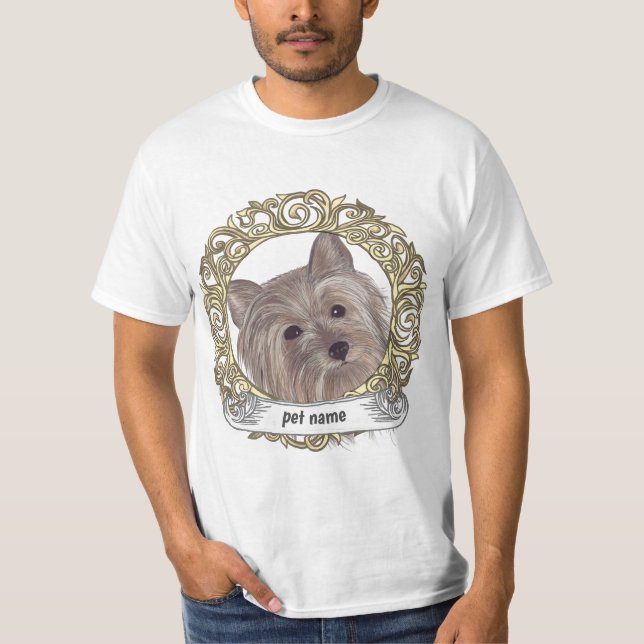Yorkie T Shirt (Framsida)