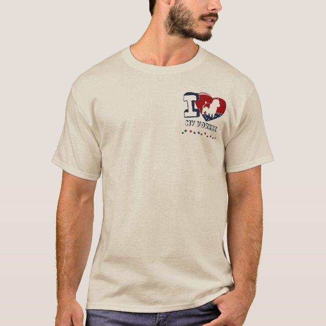 Yorkie Tee Shirt (Framsida)
