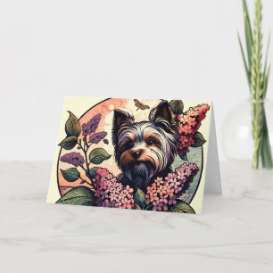 Yorkie Terrier Hund Yorkshire terroir Flora Kort