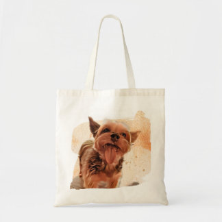 Yorkie Tote Tygkasse
