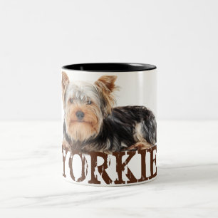 Yorkie Två-Tonad Mugg