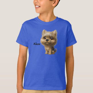 Yorkie Valp Anpassningsbar T Shirt