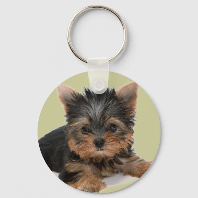 Yorkie Valp Nyckelring (Framsida)