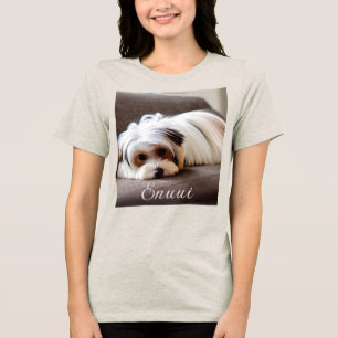 Yorkie, Yorkshire Terrier, upplevt Ennui T Shirt