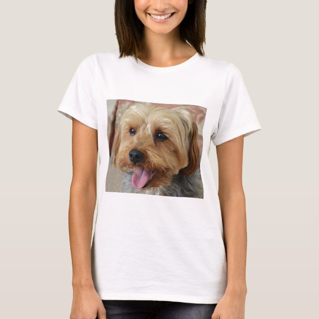 Yorkie Zac T Shirt (Framsida)