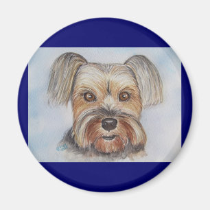 yorkiemagnet från beställnings- målning magnet
