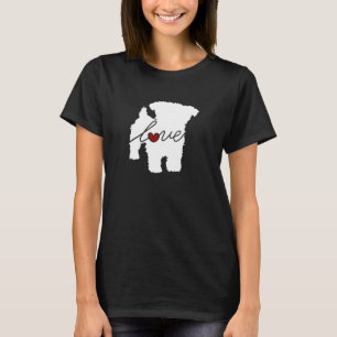 Yorkiepoo (Yorkie/pudel) kärlek T Shirt