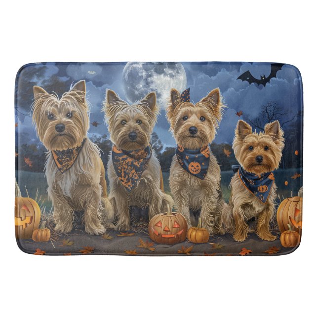 Yorkipoo Halloween Spooky Badrumsmatta (Framsidan)