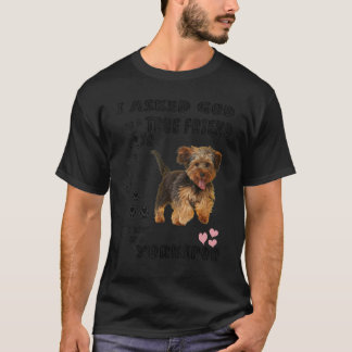 Yorkipoo Hund Quote Mamma Yorkiepoo Pappa Cute Yor T Shirt