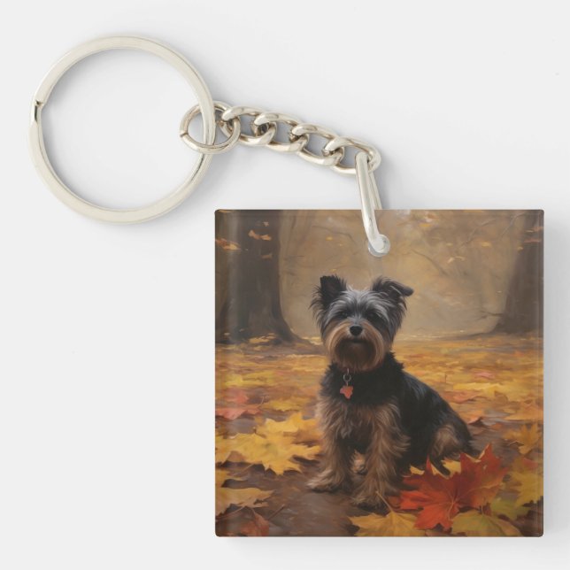 Yorkipoo i Höst löv Fall Inspire (Framsidan)