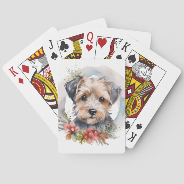Yorkipoo-julafton, Festive Valp Casinokort (Baksidan)