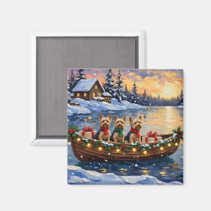 Yorkipoo julbåtshögtid magnet