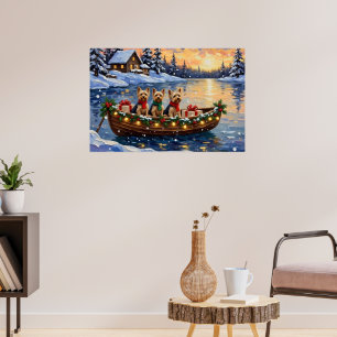 Yorkipoo julbåtshögtid poster