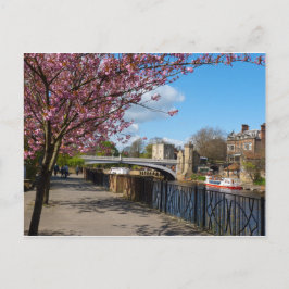 Yorks flodlandskap vykort