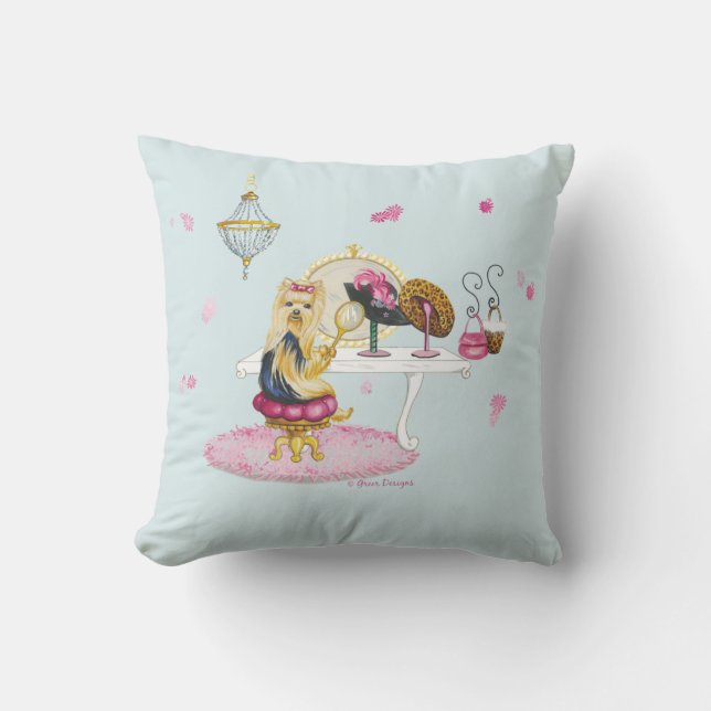 Yorkshire Boudoir Pillow Kudde (Framsida)