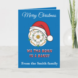 Yorkshire Christmas Wa Tha Born In A Barn? Kort