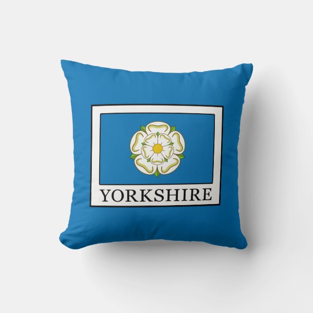 Yorkshire County England Kudde (Framsida)