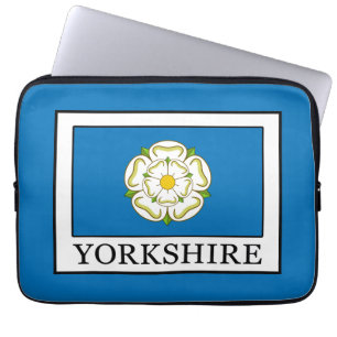 Yorkshire County England Laptop Fodral