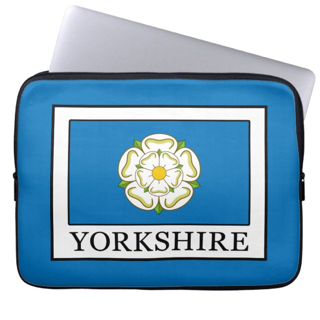 Yorkshire County England Laptop Fodral (Framsidan)