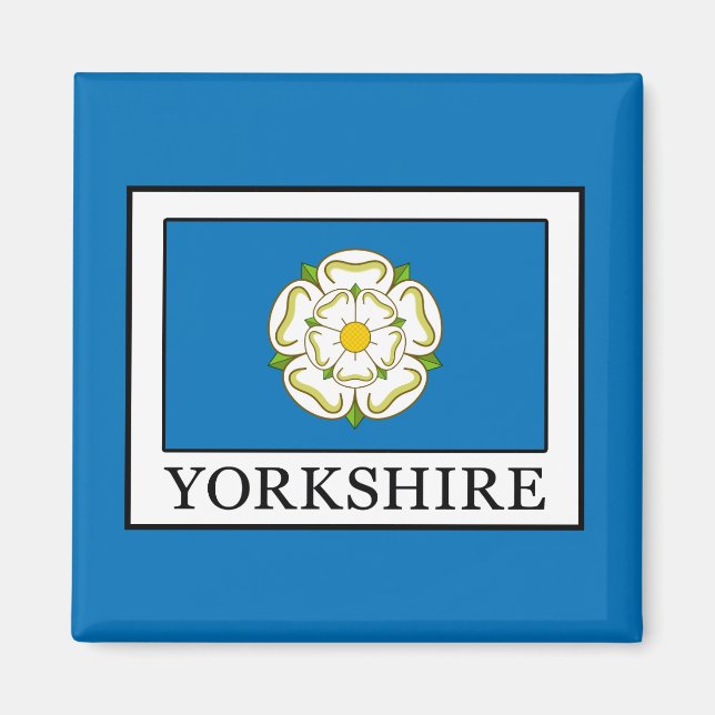 Yorkshire County England Magnet (Framsidan)